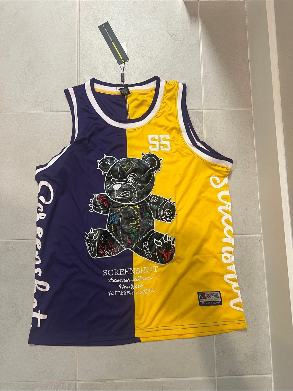 Men's Jersey Tank Lakers Inspired